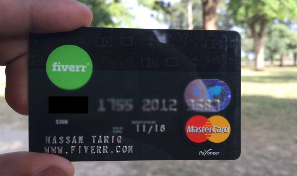 Fiverr Revenue Card